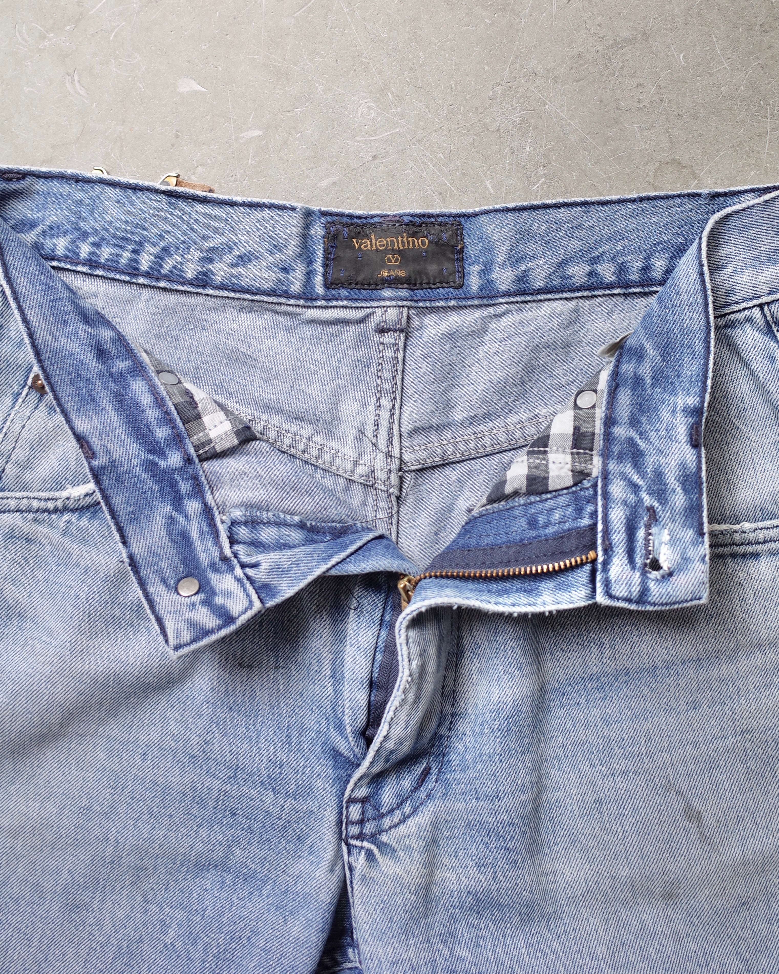 Used / VALENTINO DENIM SHORTS