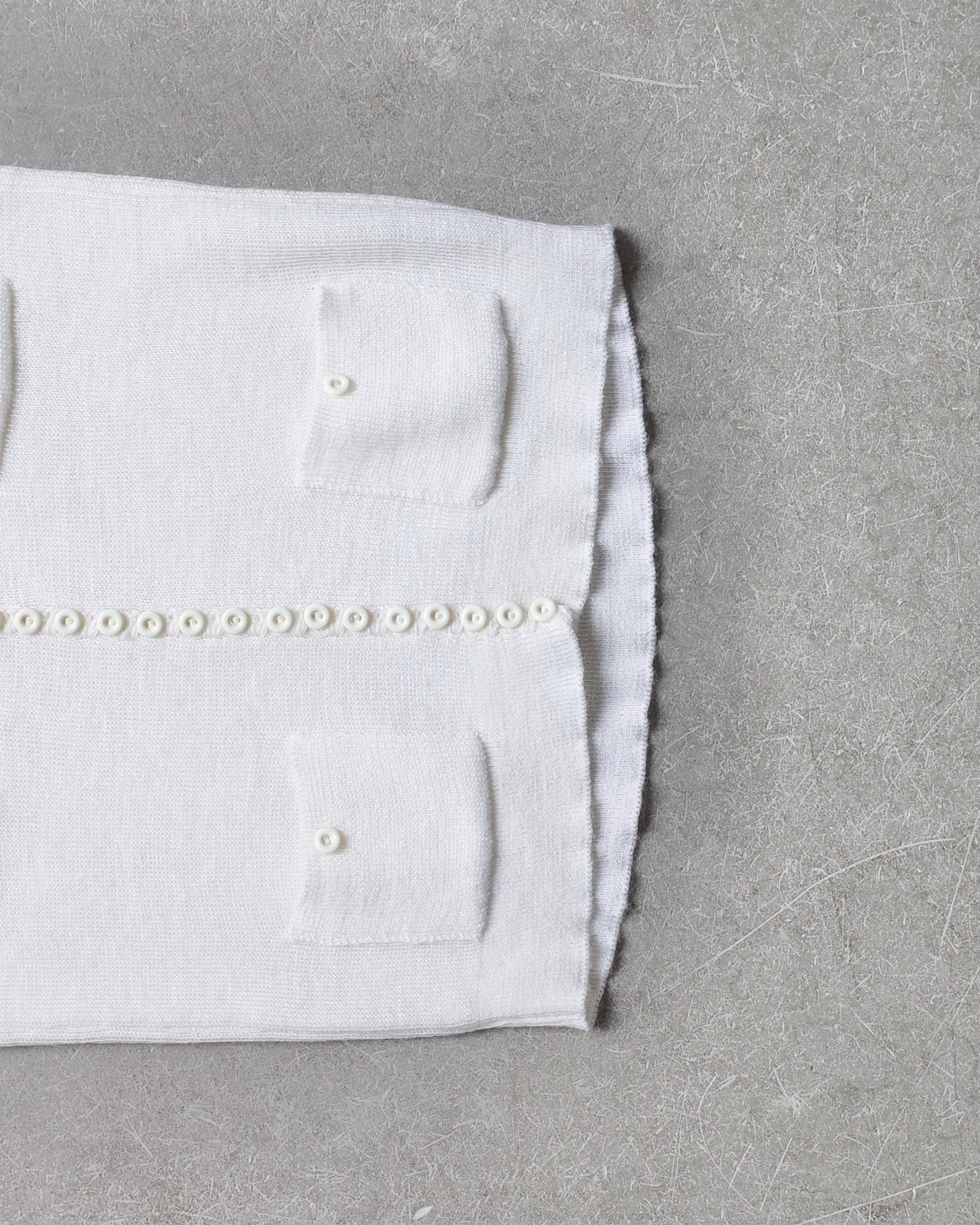 Used / HALF SLEEVE KNIT PULLOVER