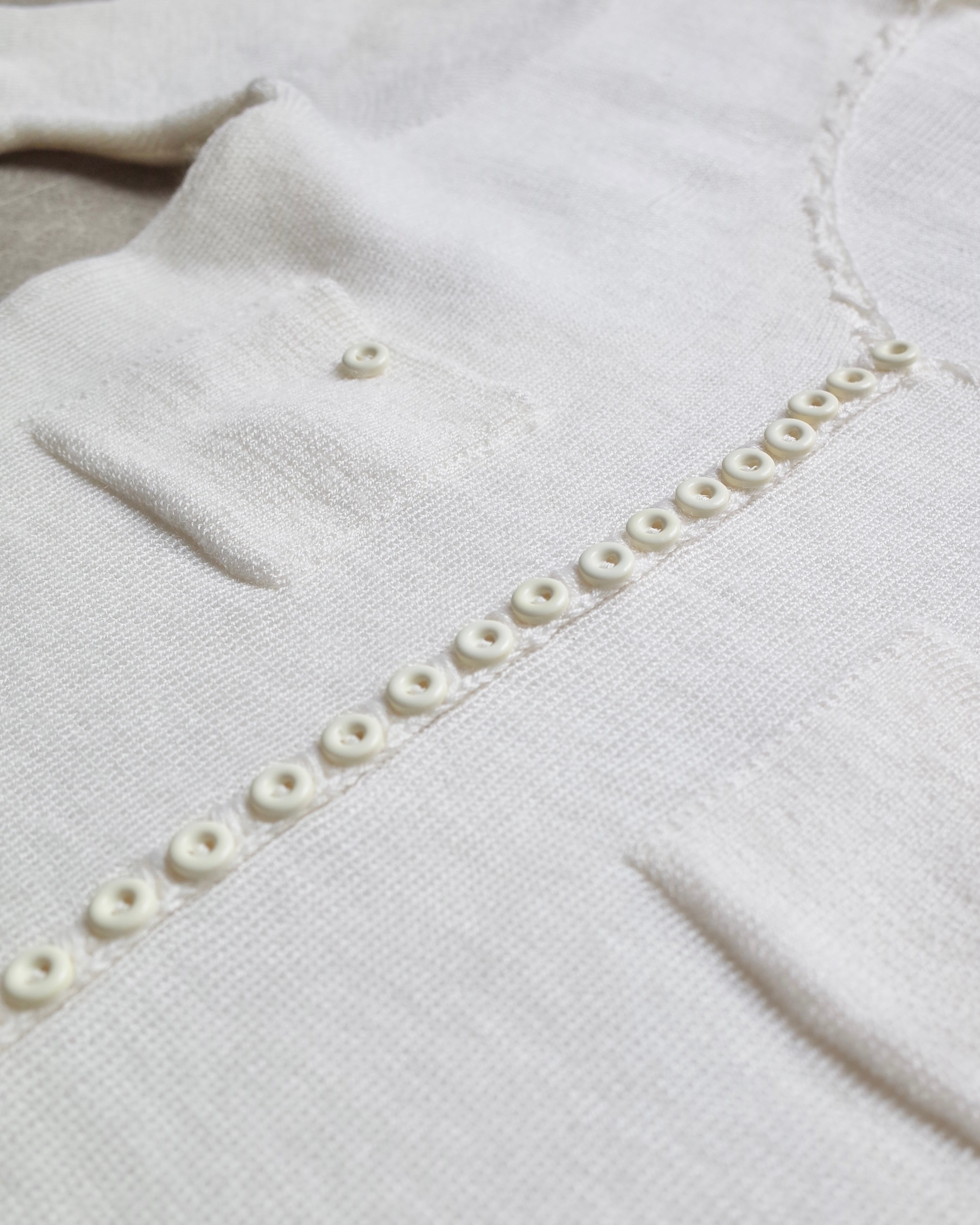 Used / HALF SLEEVE KNIT PULLOVER