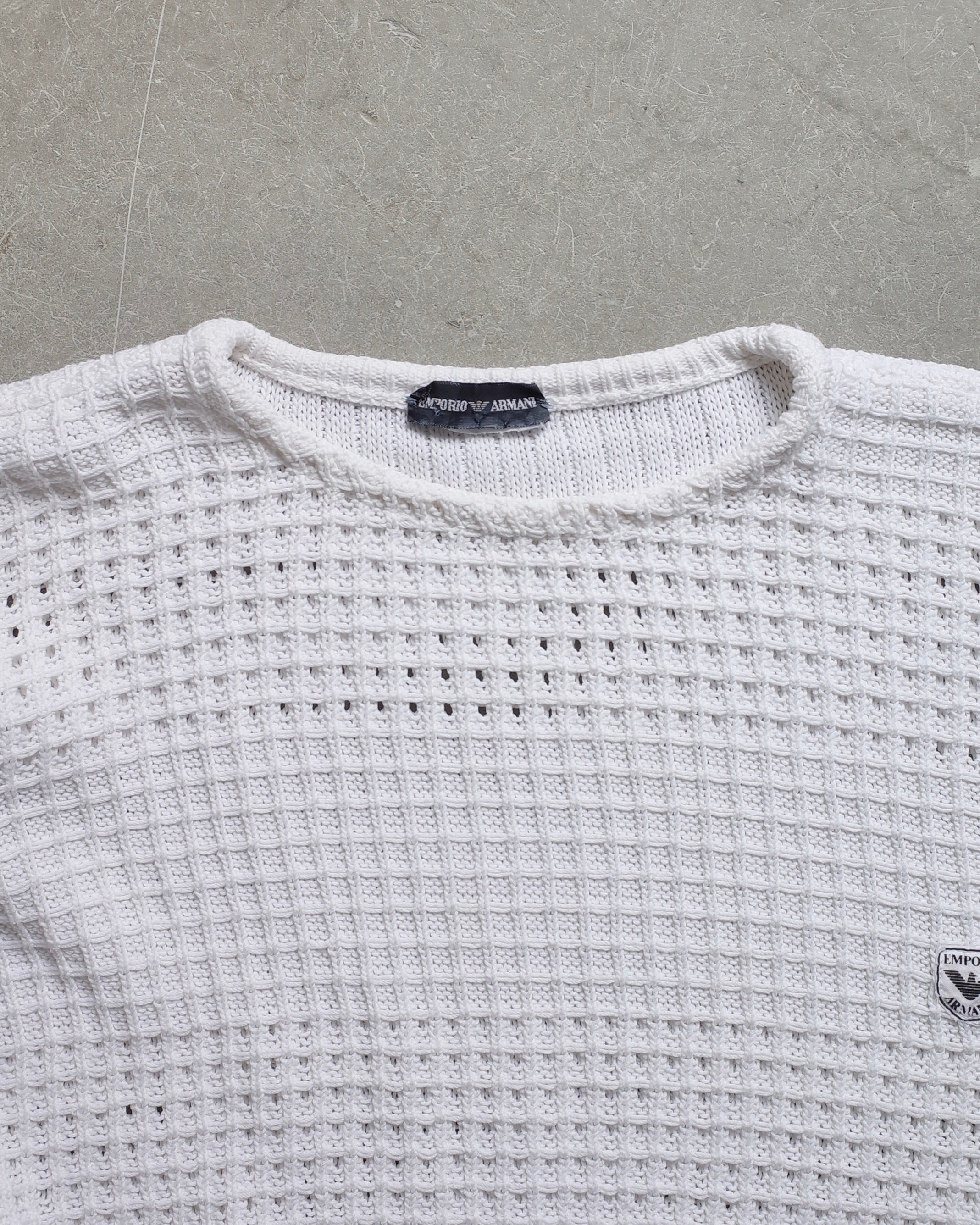 Used / EMPORIO ARMANI KNIT PULLOVER