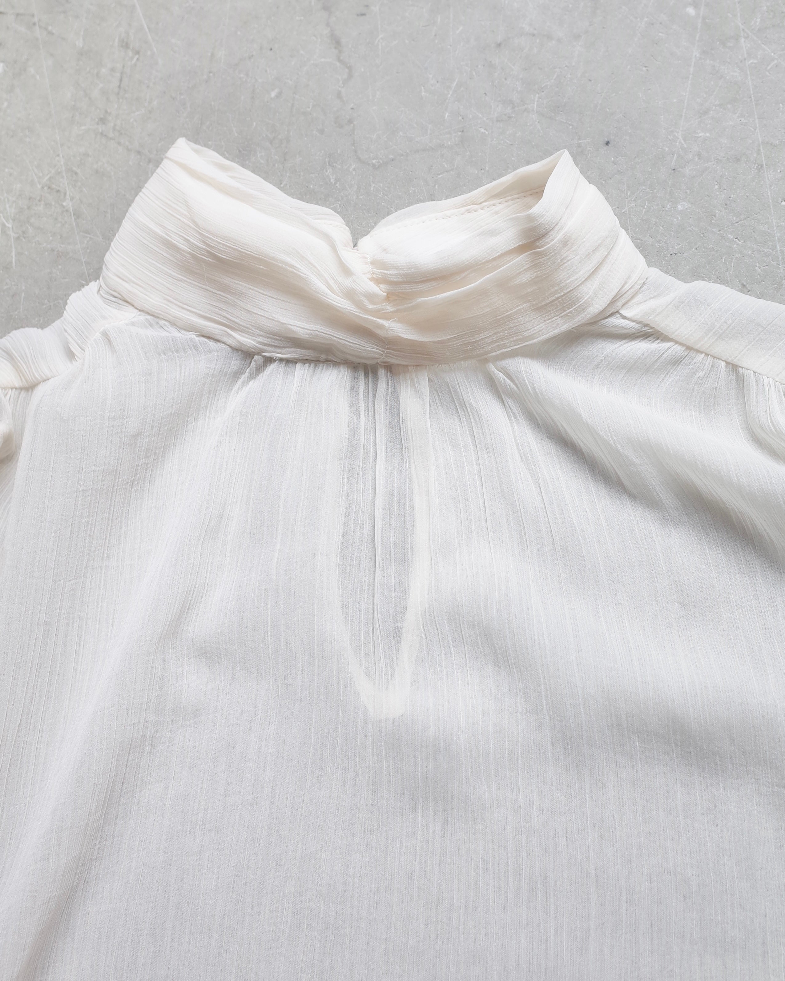 Used / REVERSIBLE CHIFFON BLOUSE