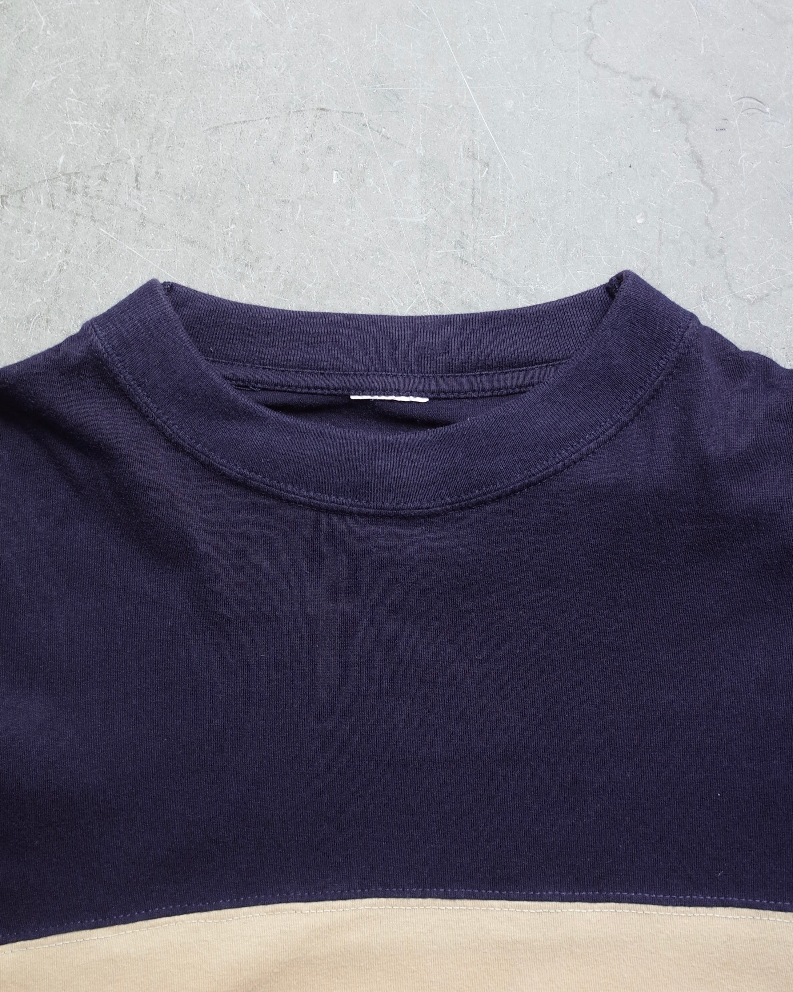 Used / PANEL BOARDER T-SHIRT