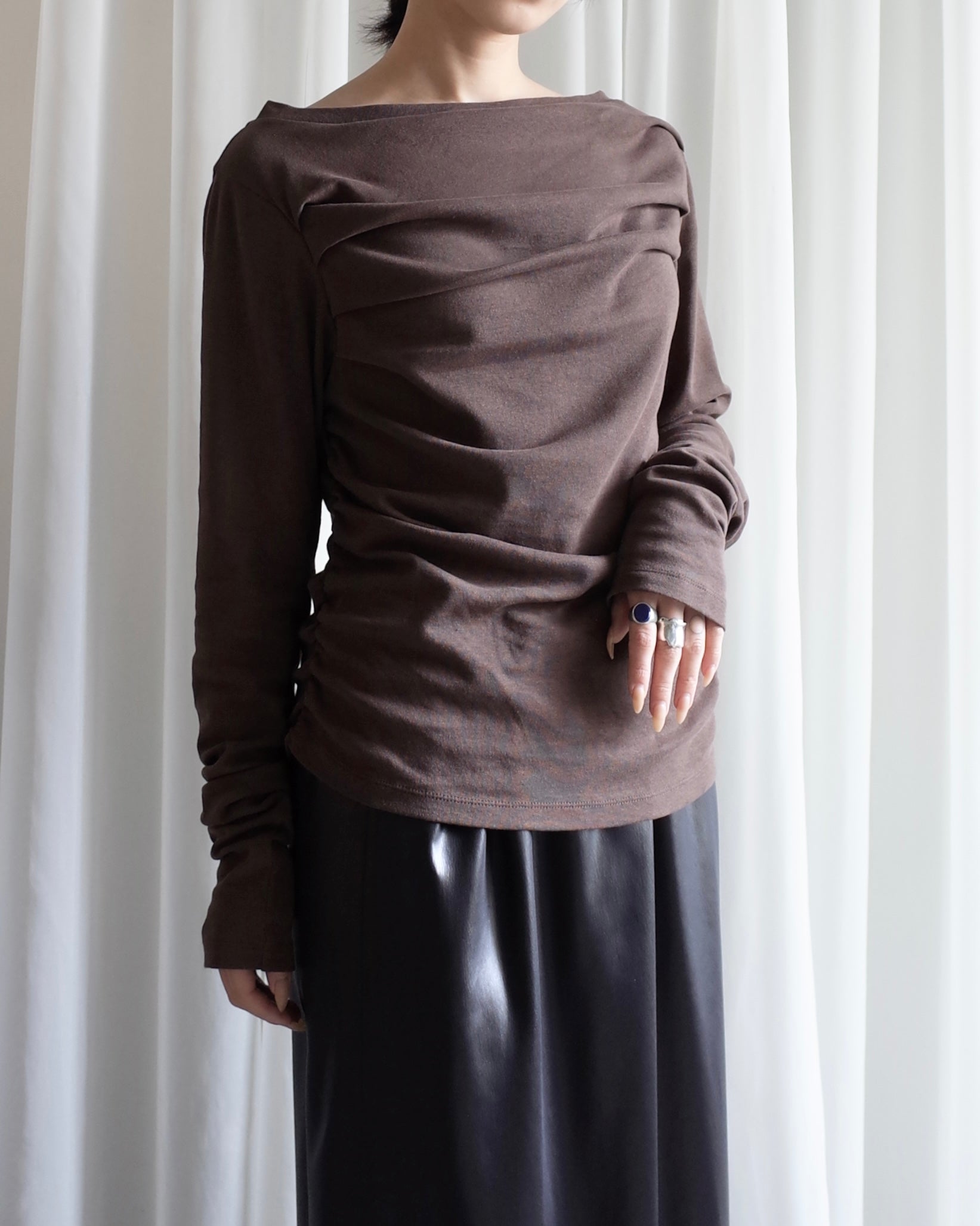 TOR別注 DRAPE LONG SLEEVE TEE