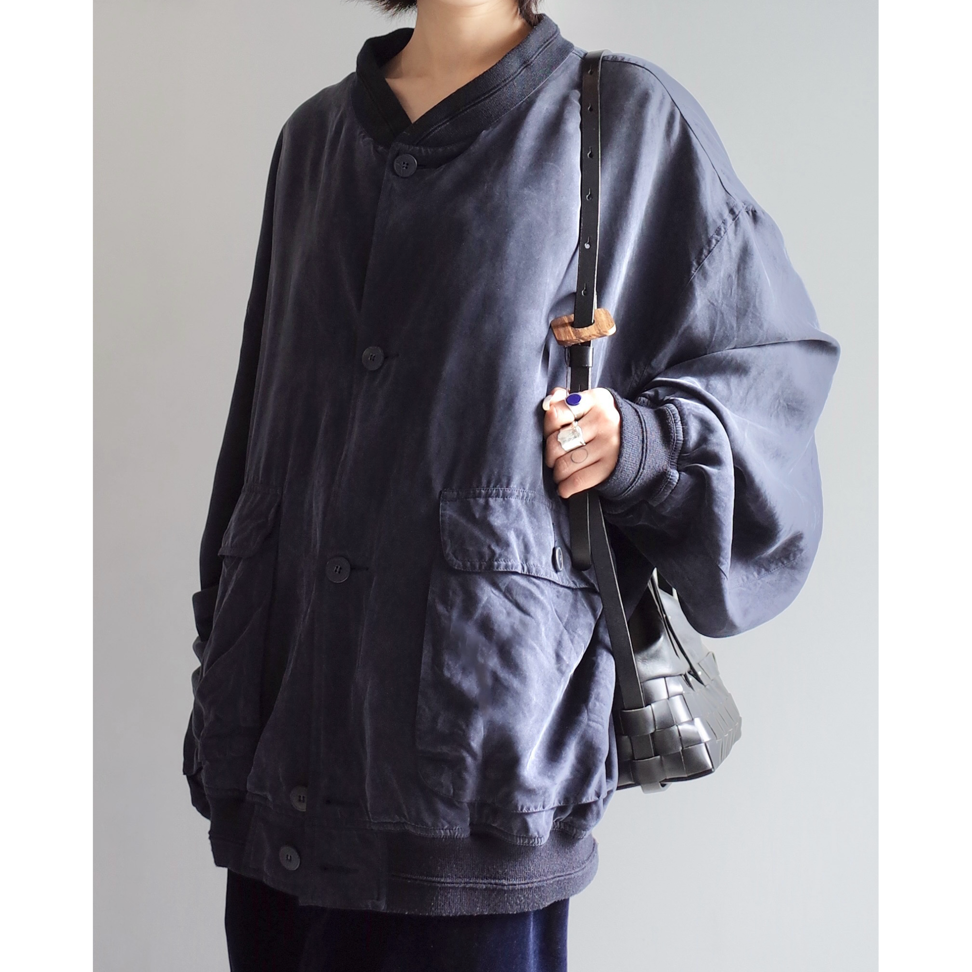 Used / SILK BLOUSON