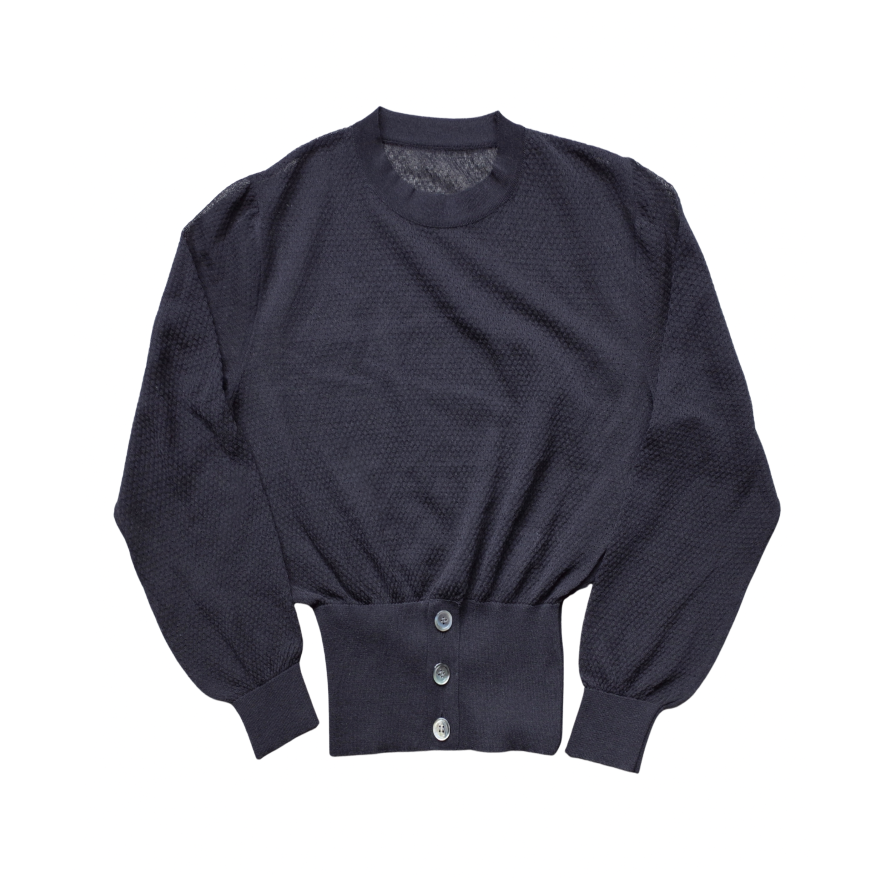 BUTTON KNIT PULLOVER