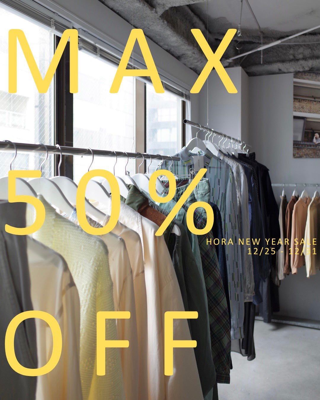 【最大50％OFF】Hora（ホーラ）NEW YEAR SALE