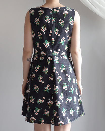 Used / LAYERED SLEEVELES ONEPIECE