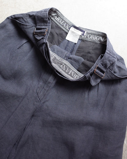Used  / ARMANI JEANS LINEN GURKHA SHORTS