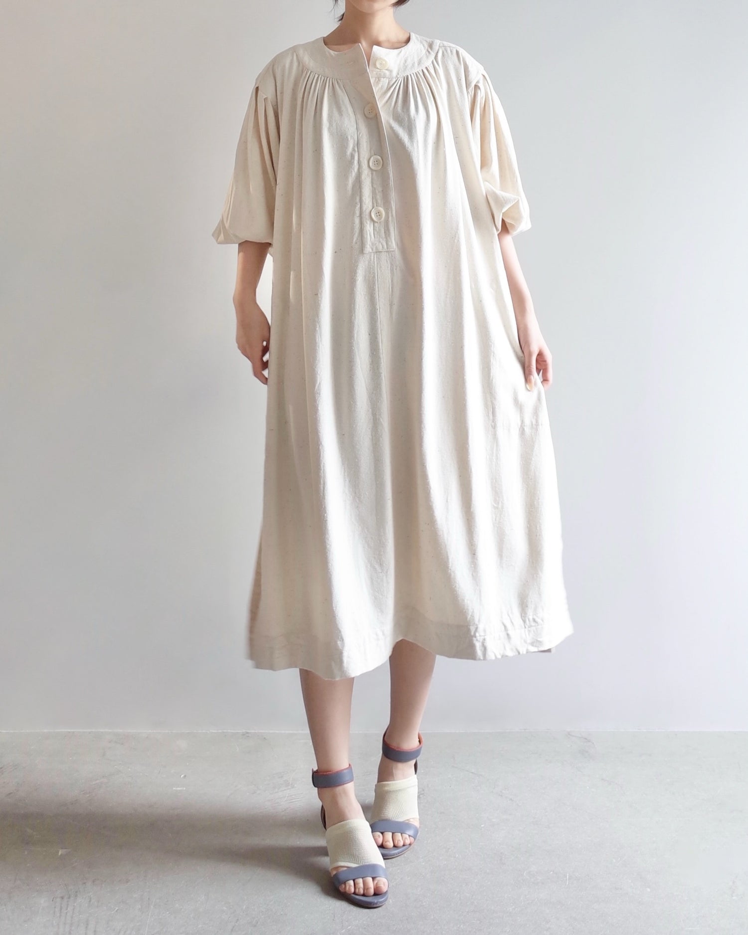 Used / 90s YVES SAINT LAURENT SHIRT ONEPIECE
