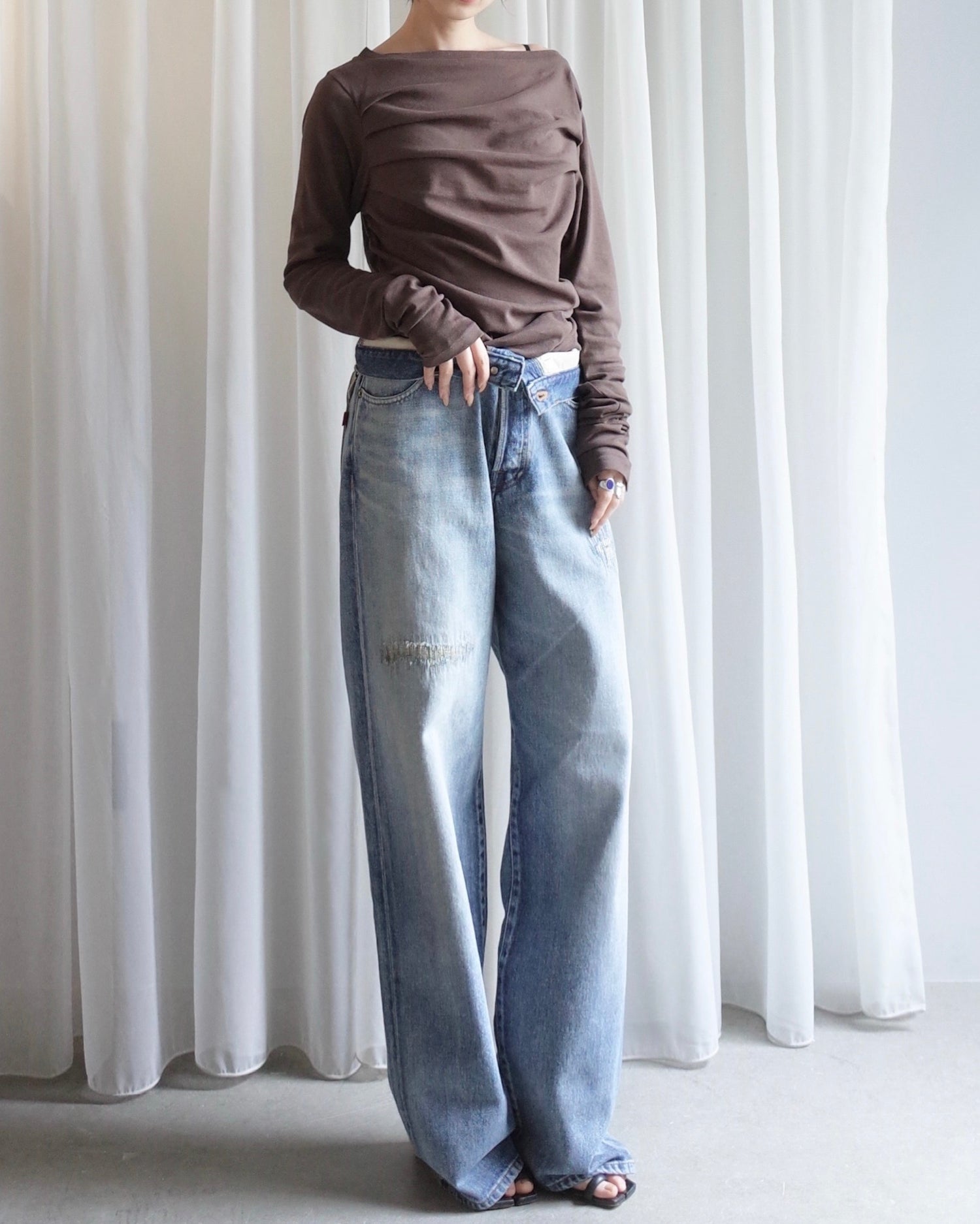 TOR別注 DRAPE LONG SLEEVE TEE