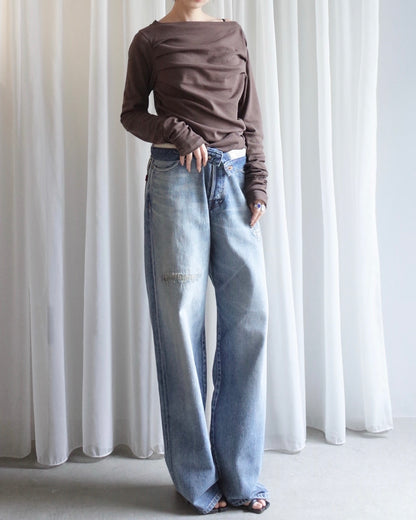 TOR別注 DRAPE LONG SLEEVE TEE