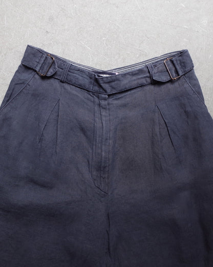 Used  / ARMANI JEANS LINEN GURKHA SHORTS