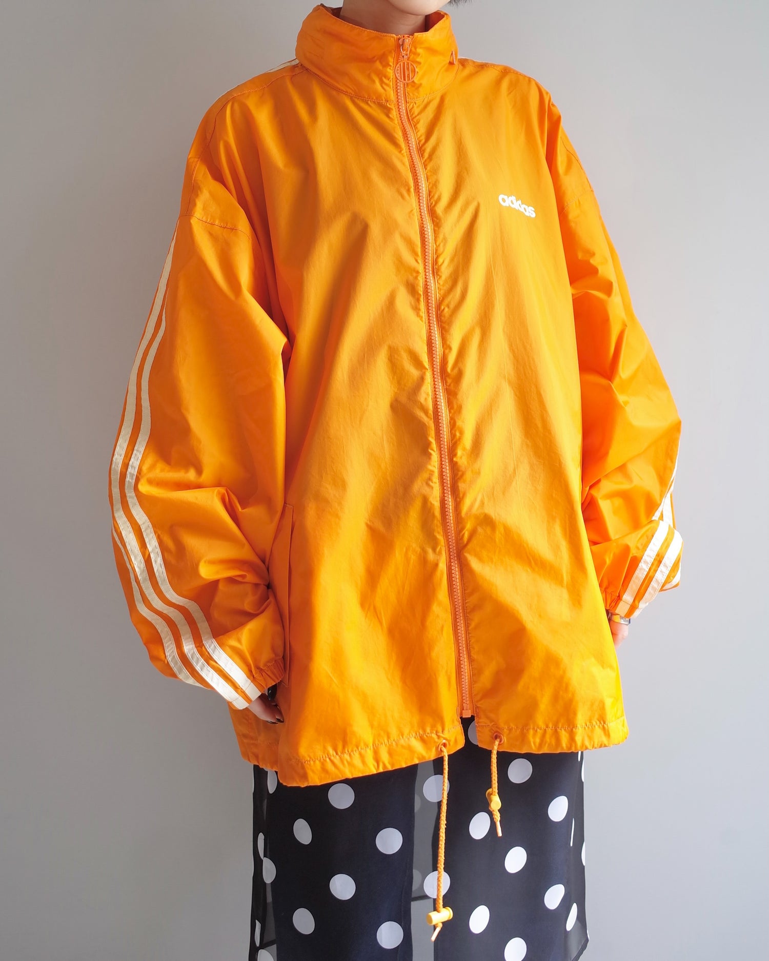 Used / adidas NYLON TRACK JACKET
