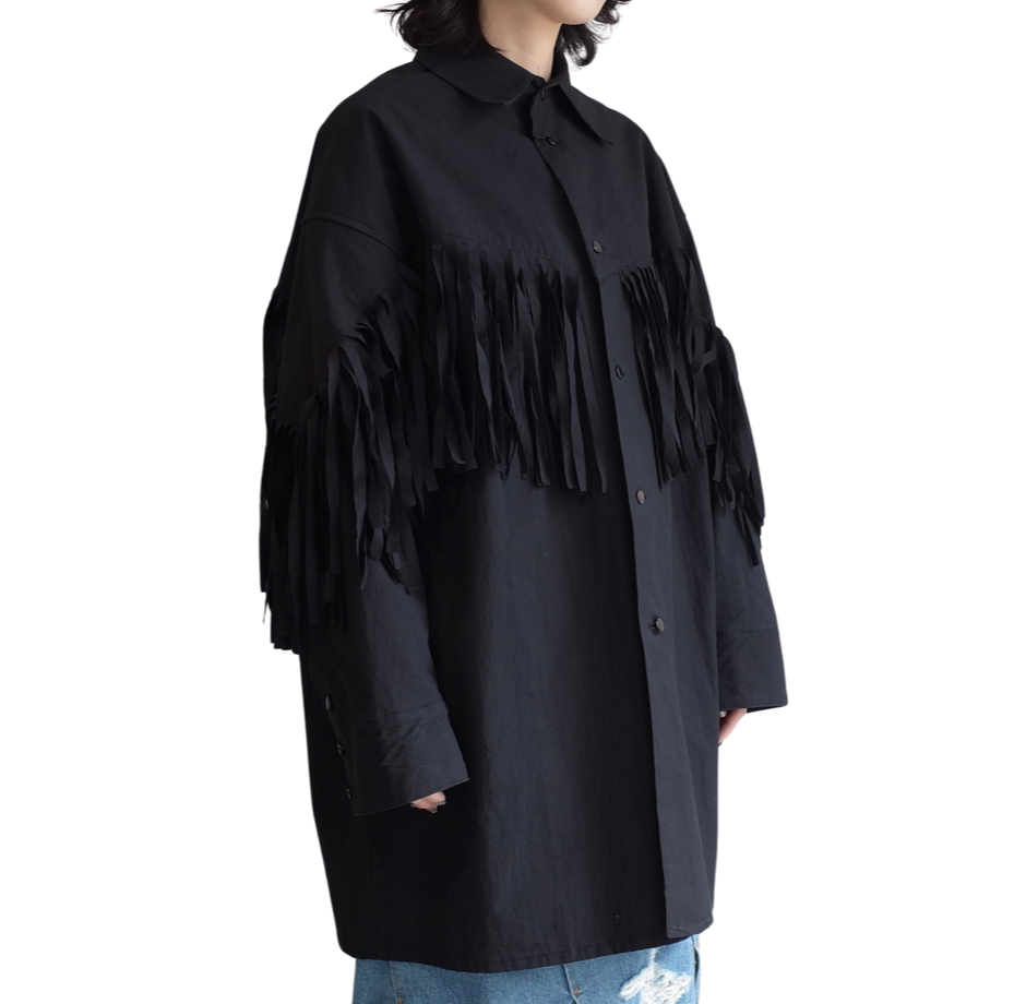 BELPER FRINGE SHIRT ベルパー フリンジシャツ BELPER FRINGE SHIRT ベルパー フリンジシャツ