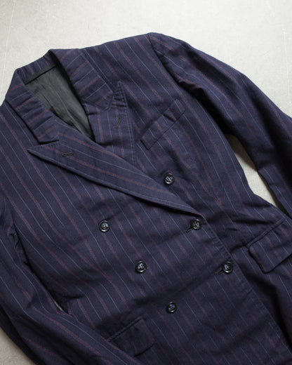 ★Used / STRIPED DOUBLE JACKET