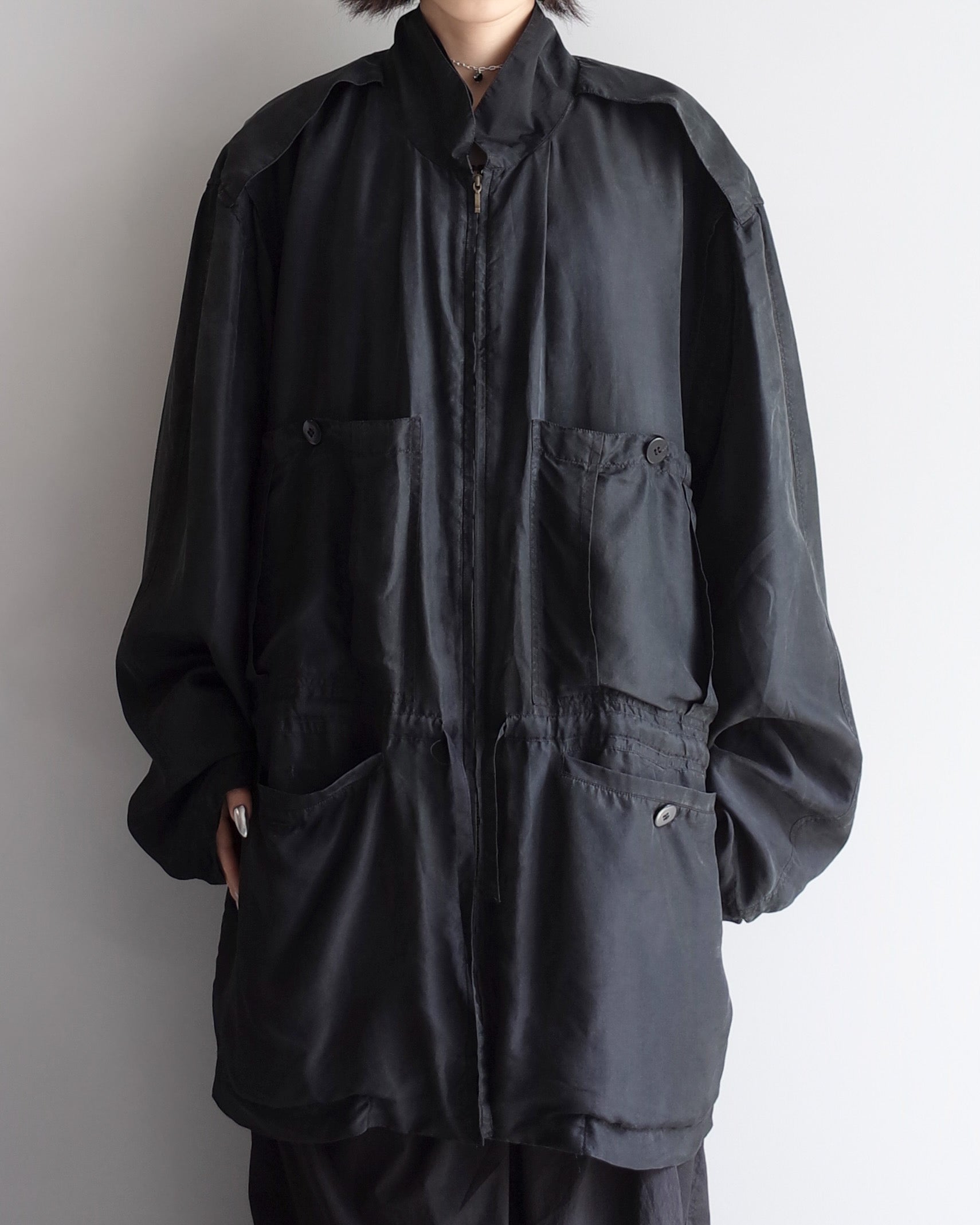 Used / SILK BLOUSON