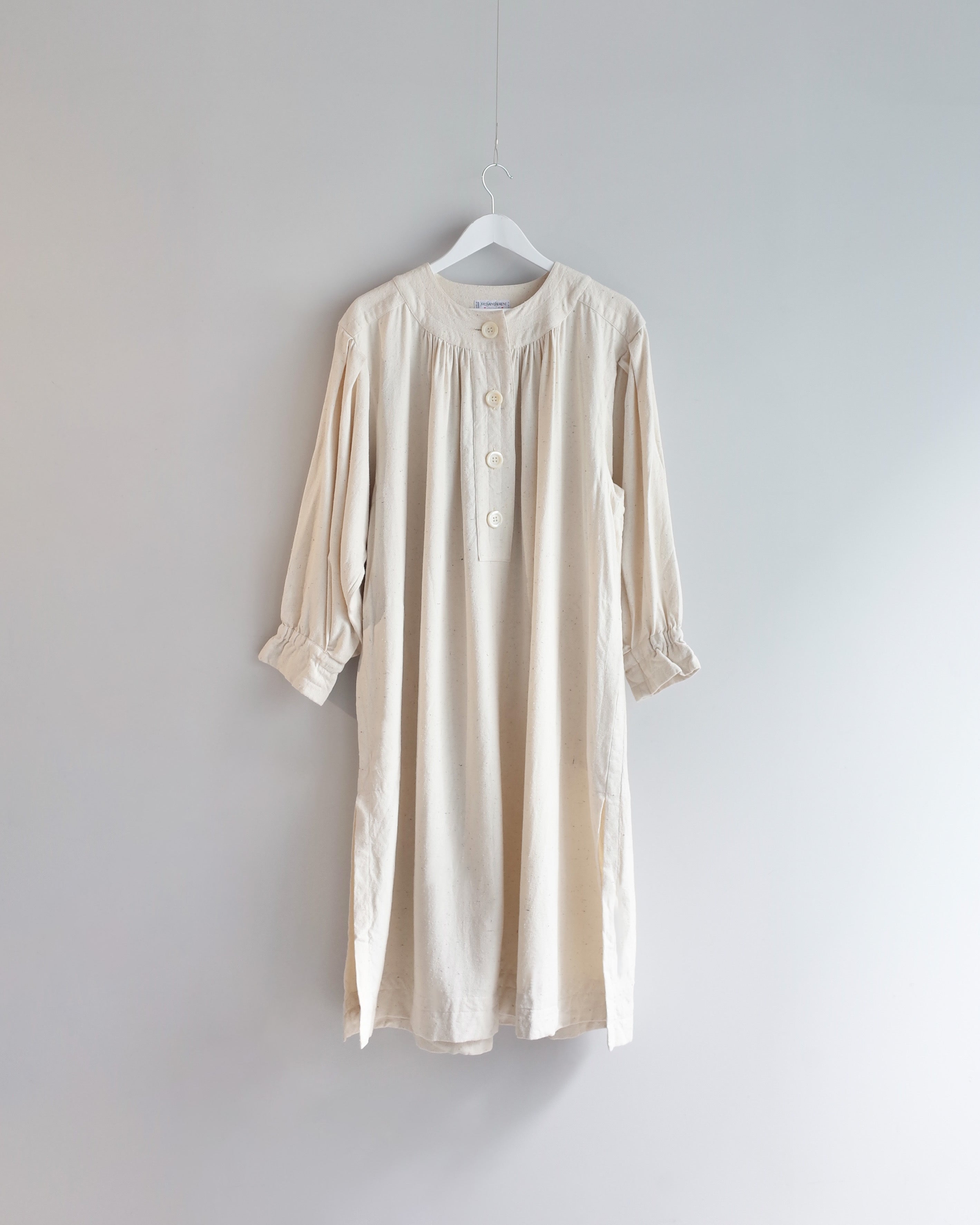 Used / 90s YVES SAINT LAURENT SHIRT ONEPIECE