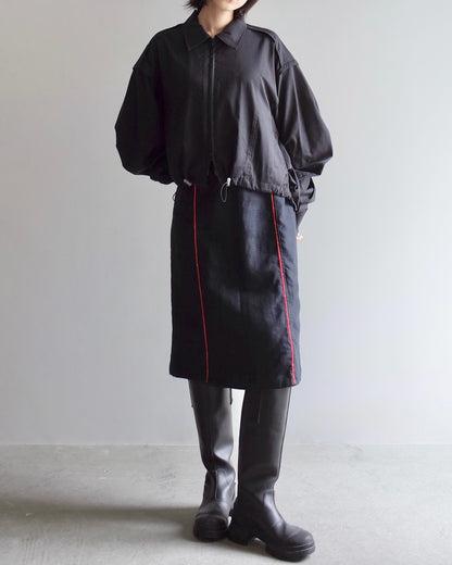 Used / MIDI LINEN SKIRT