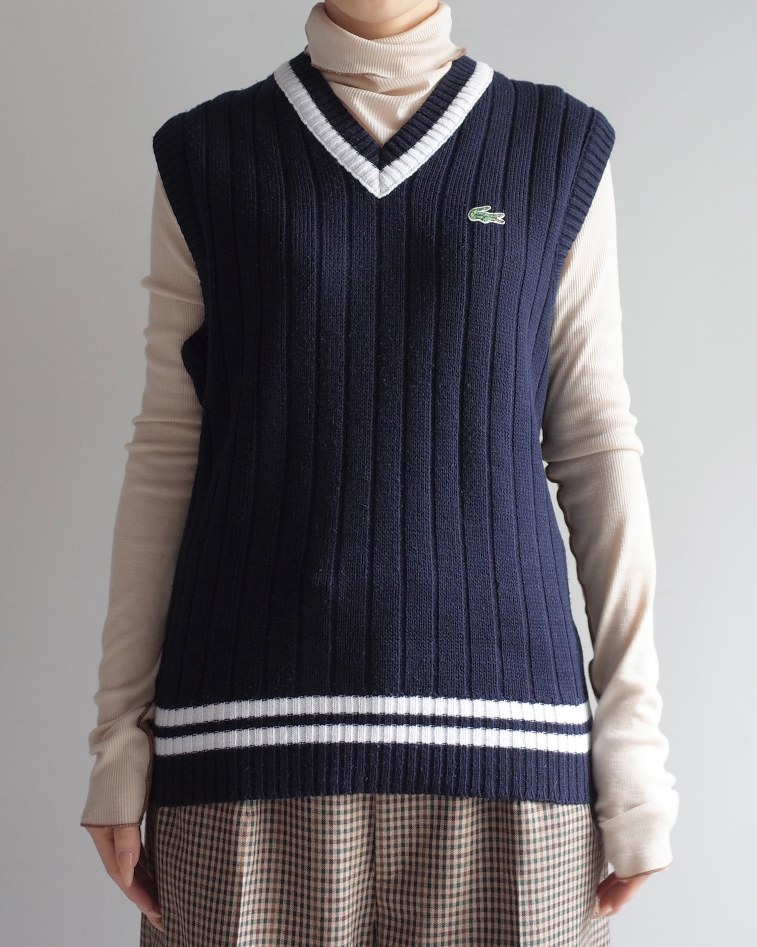 Used / 70s Lacoste KNIT VEST