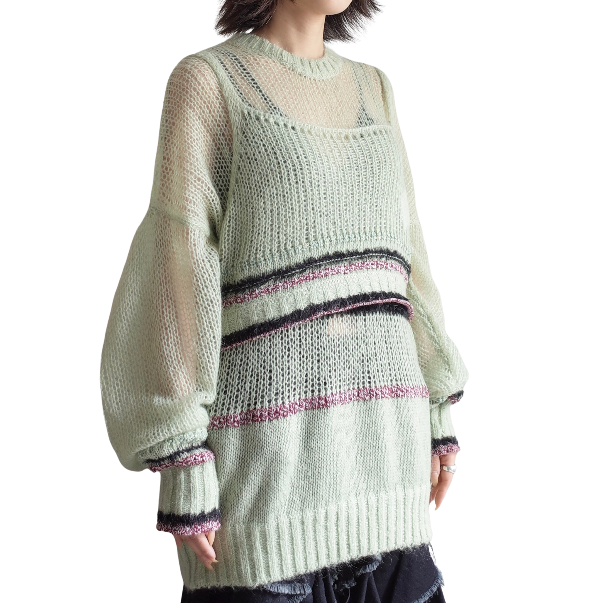 SHEER MOHAIR CAMISOLE