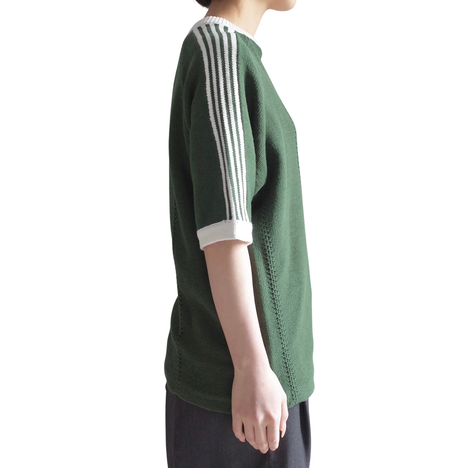 KNITTED TRAINING T-SHIRT