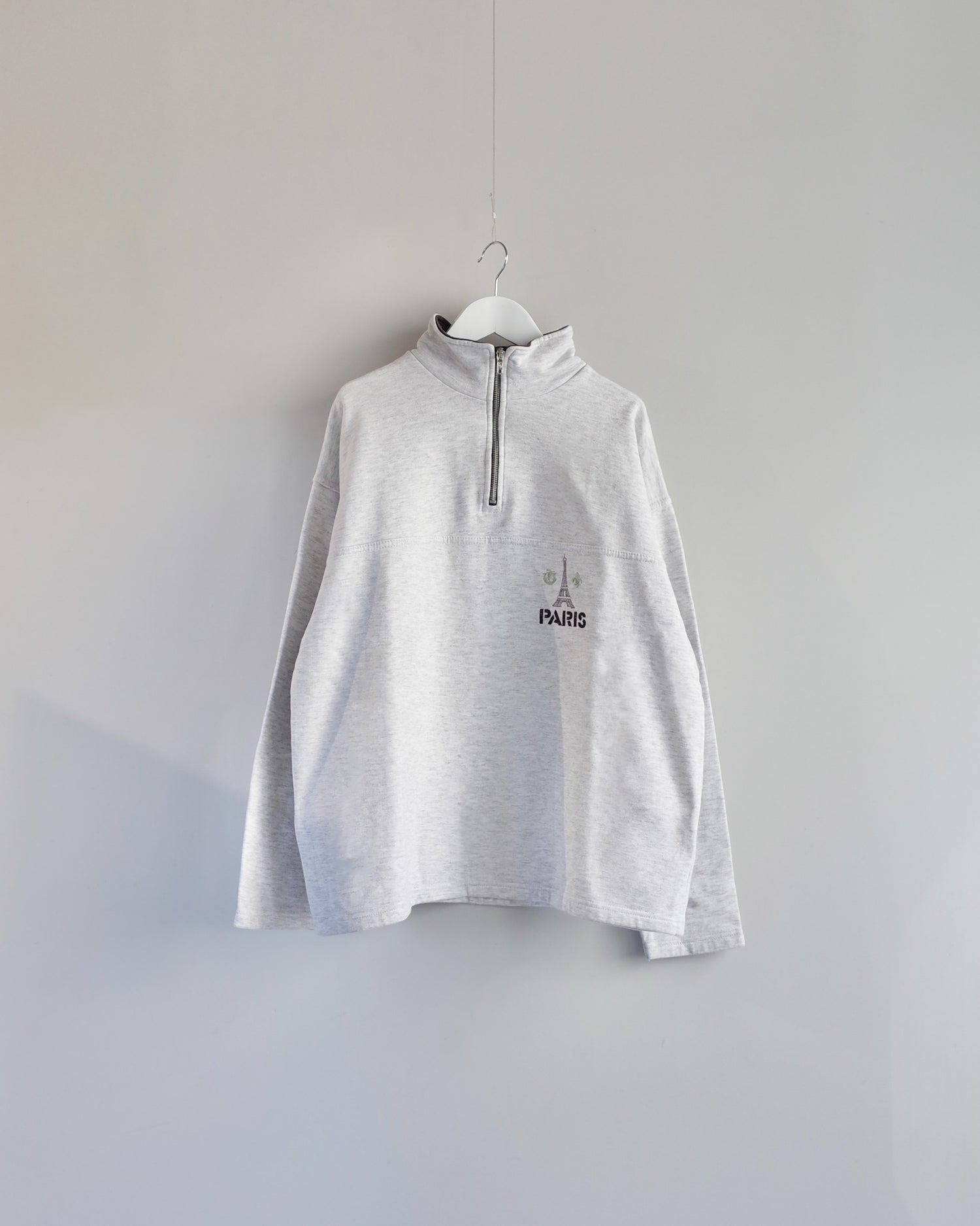 Used / HALF ZIP SWEAT PULLOVER