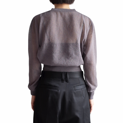 BUTTON KNIT PULLOVER