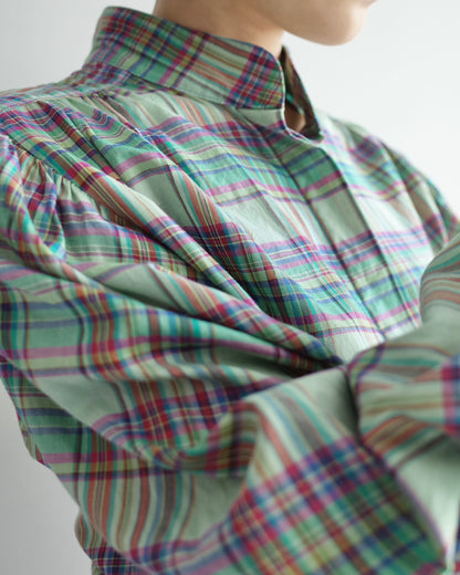 Used / PLEATS SHIRT ONEPIECE