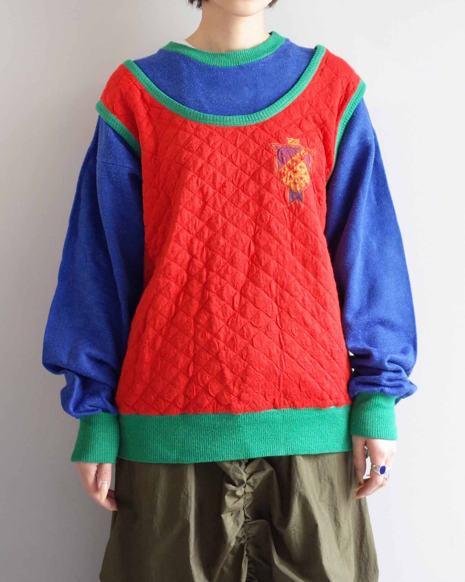 Used / LAYERED PULLOVER