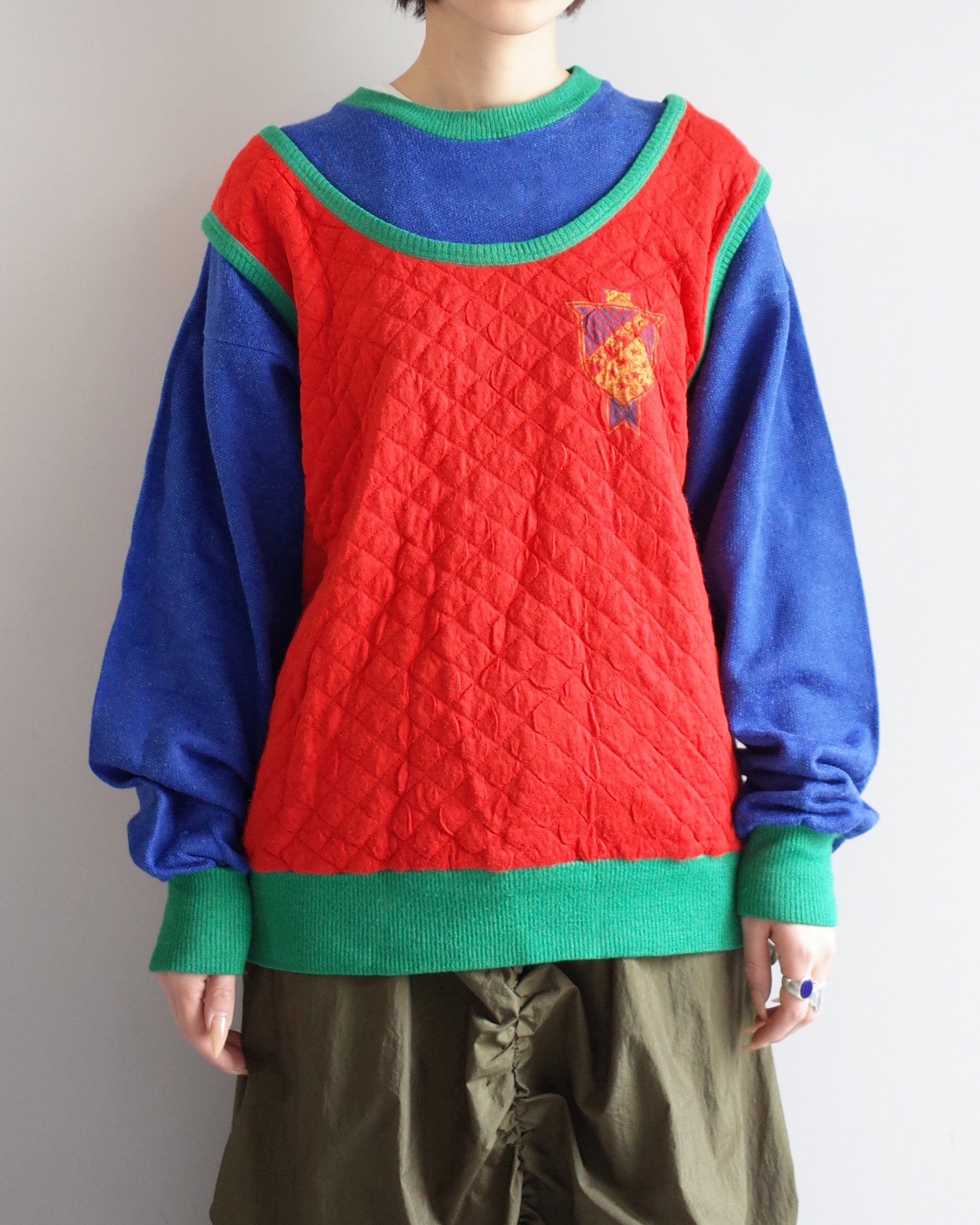 Used / LAYERED PULLOVER