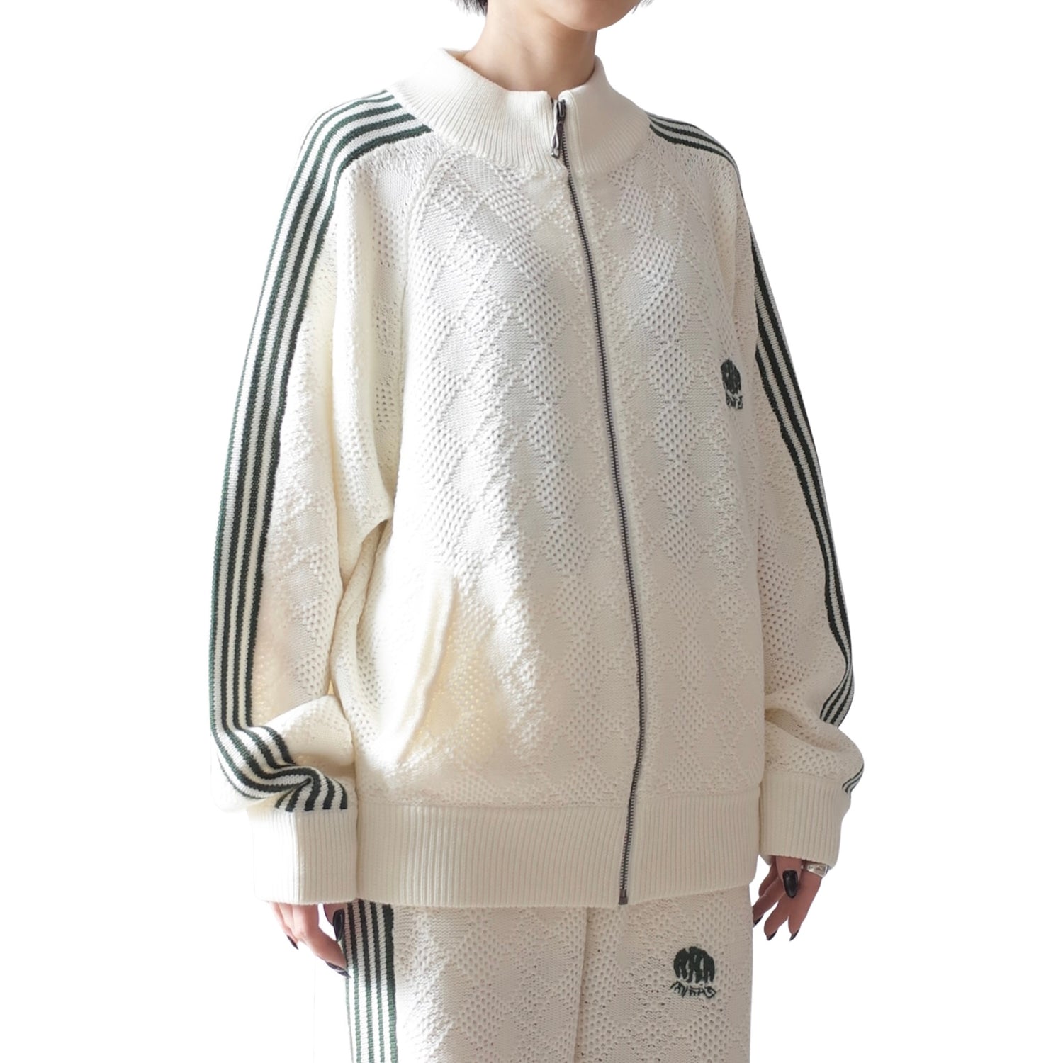 KNITTED TRAINING JACKET