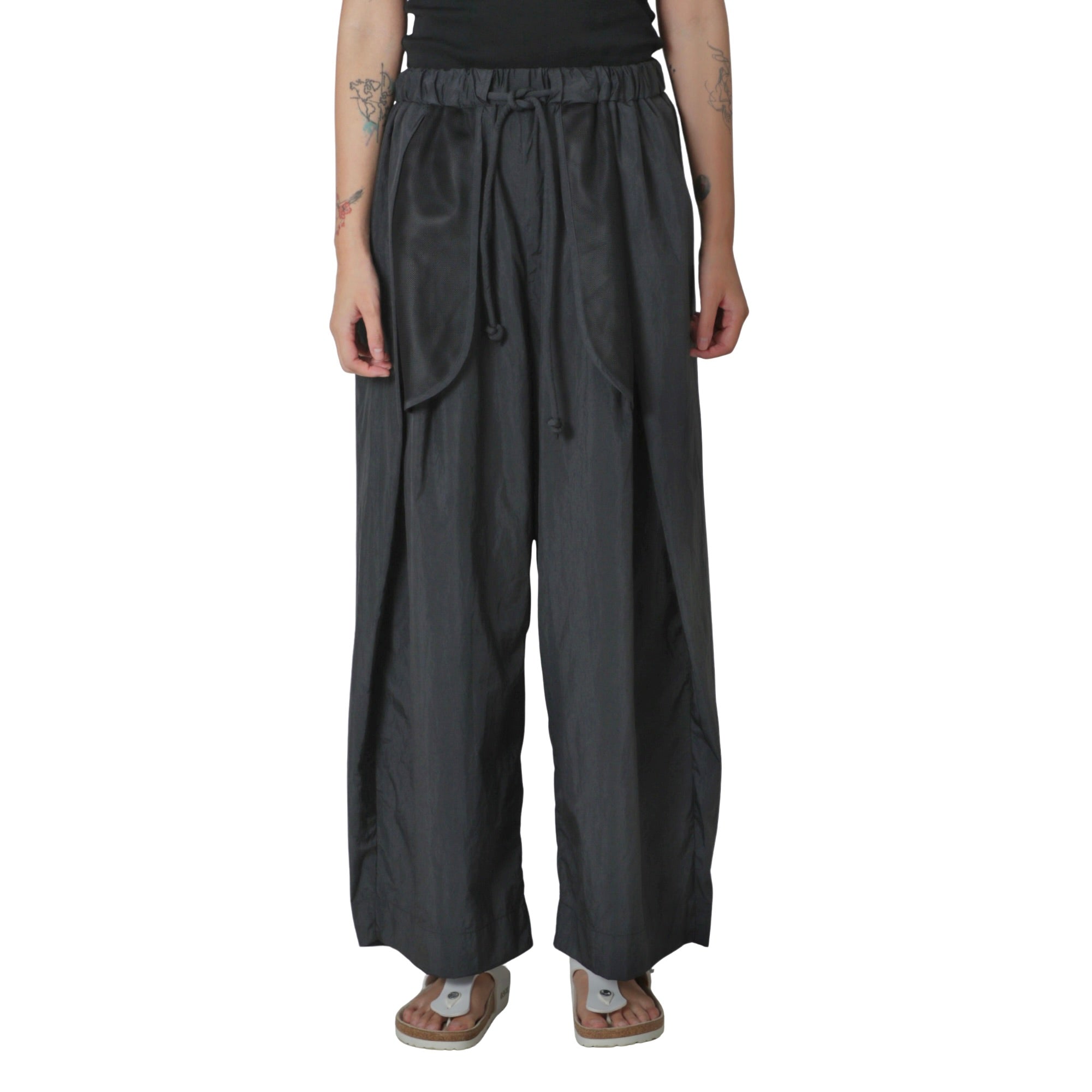 WIDE GATHER PANTS