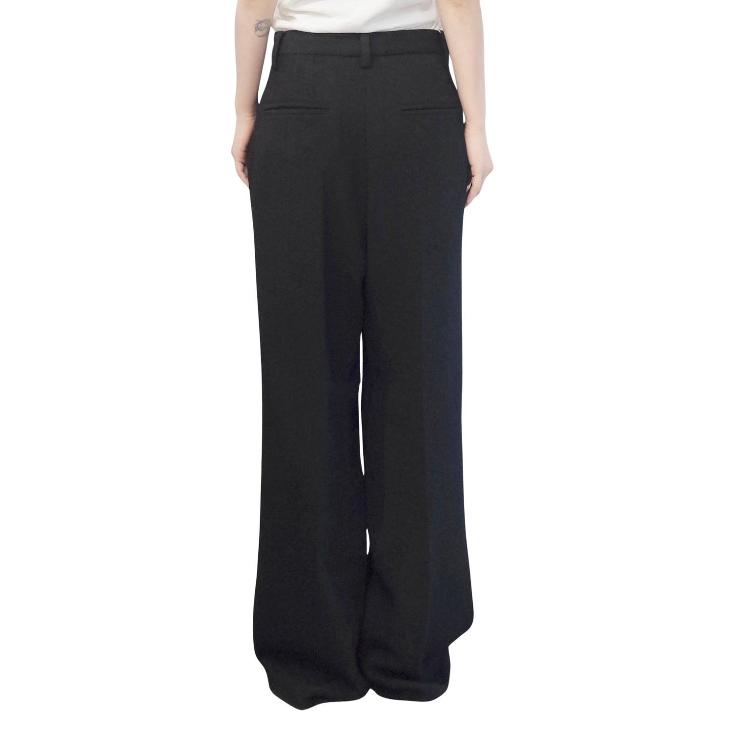 GEORGETTE WIDE LEG TROUSERS