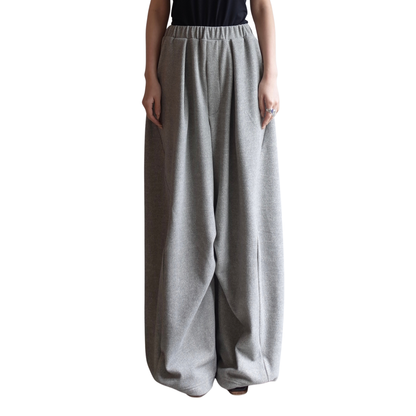 FLEECE WIDE PANTS