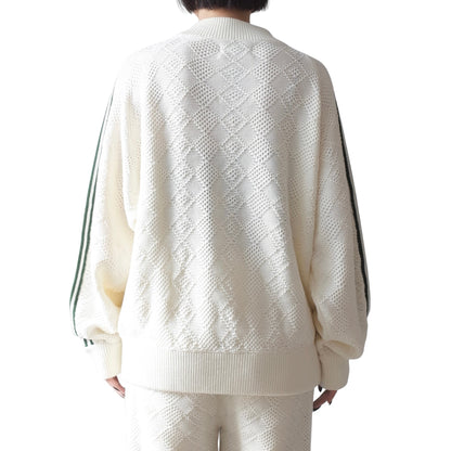 KNITTED TRAINING JACKET