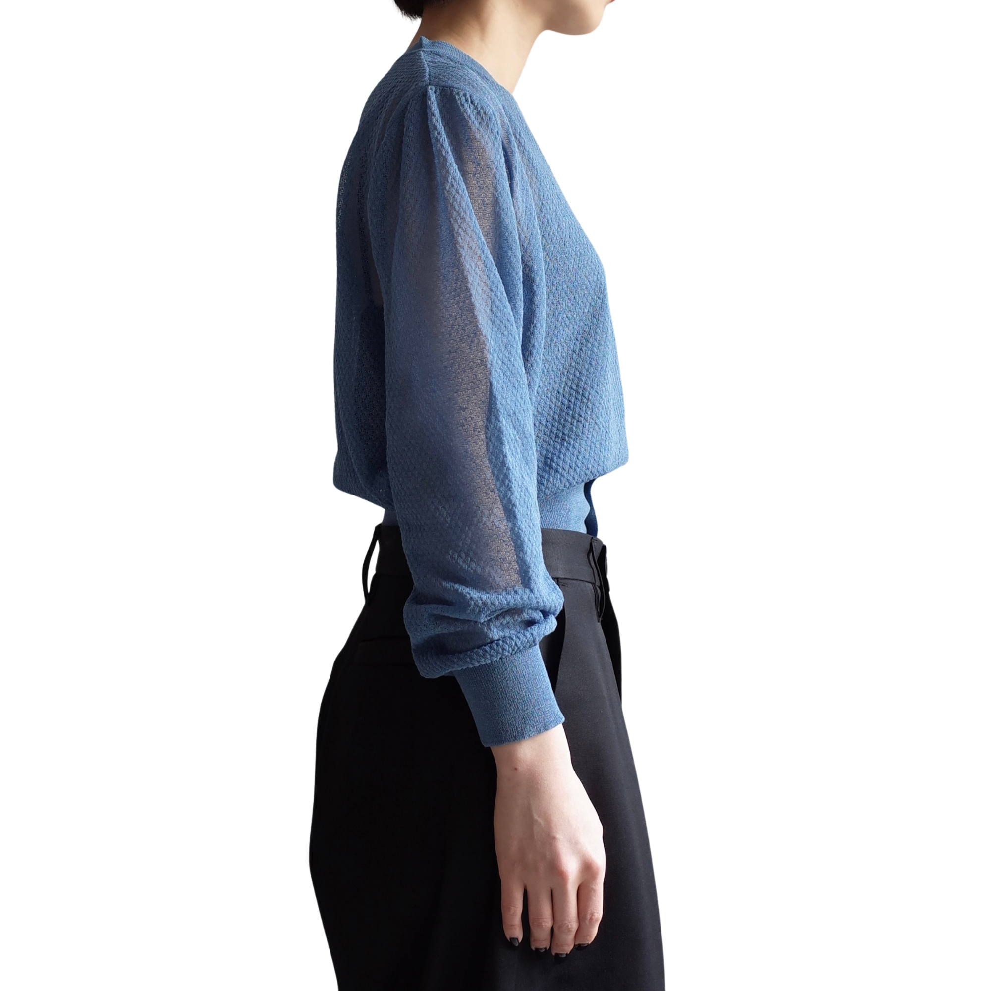 BUTTON KNIT PULLOVER