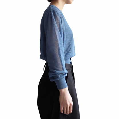 BUTTON KNIT PULLOVER