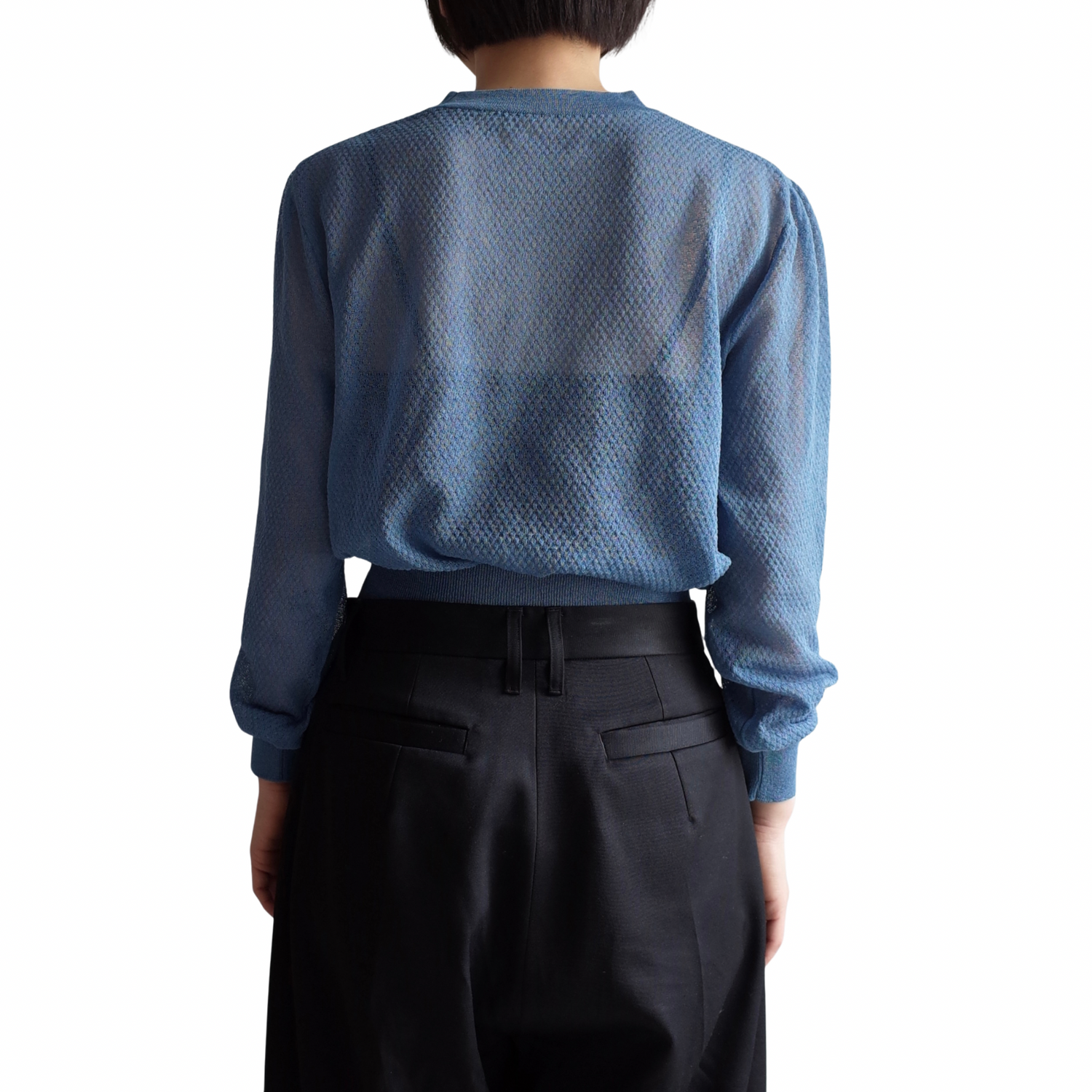 BUTTON KNIT PULLOVER