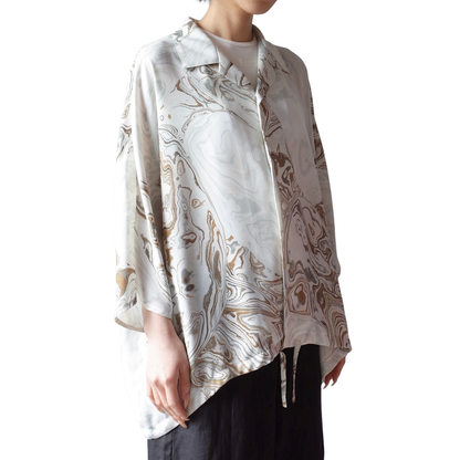 DOLMAN HALFSLEEVE BLOUSE