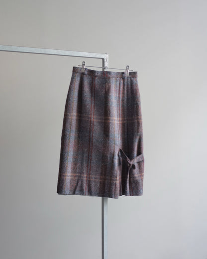 Used / CHECK SKIRT