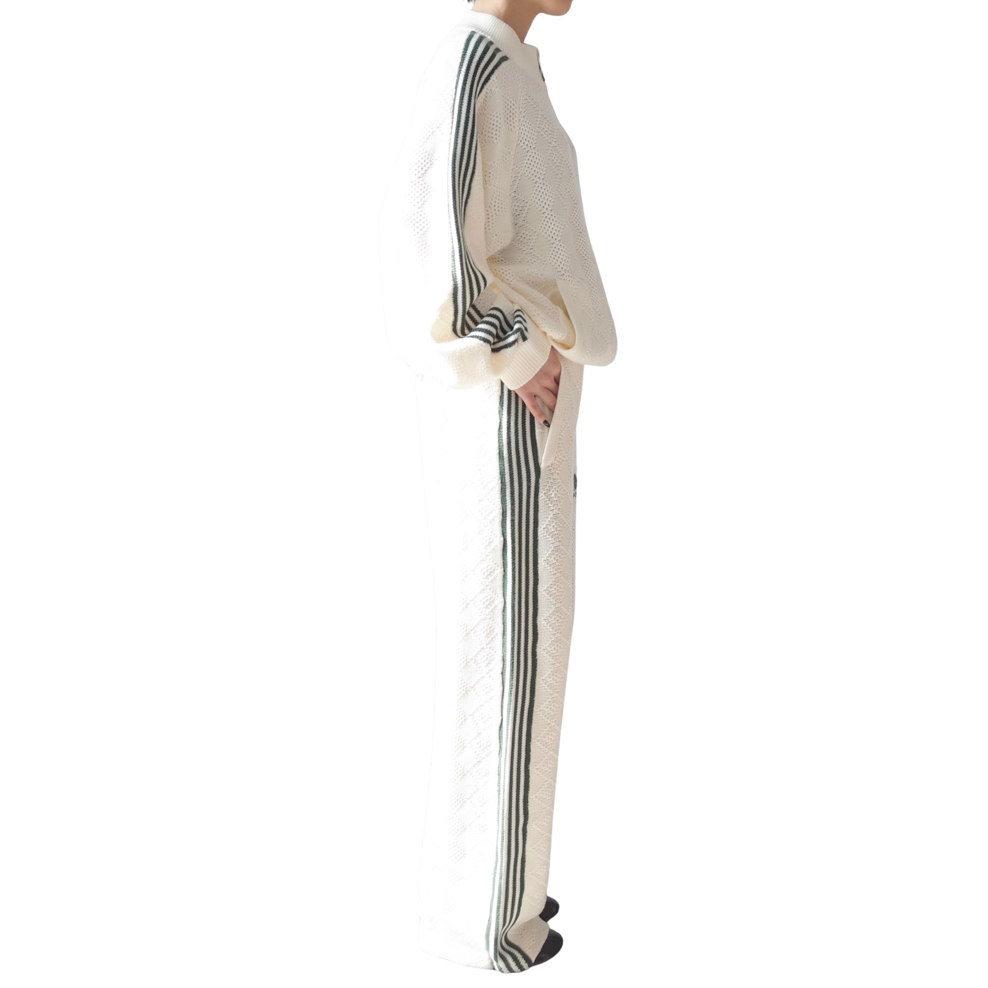 KNITTED TRAINING PANT