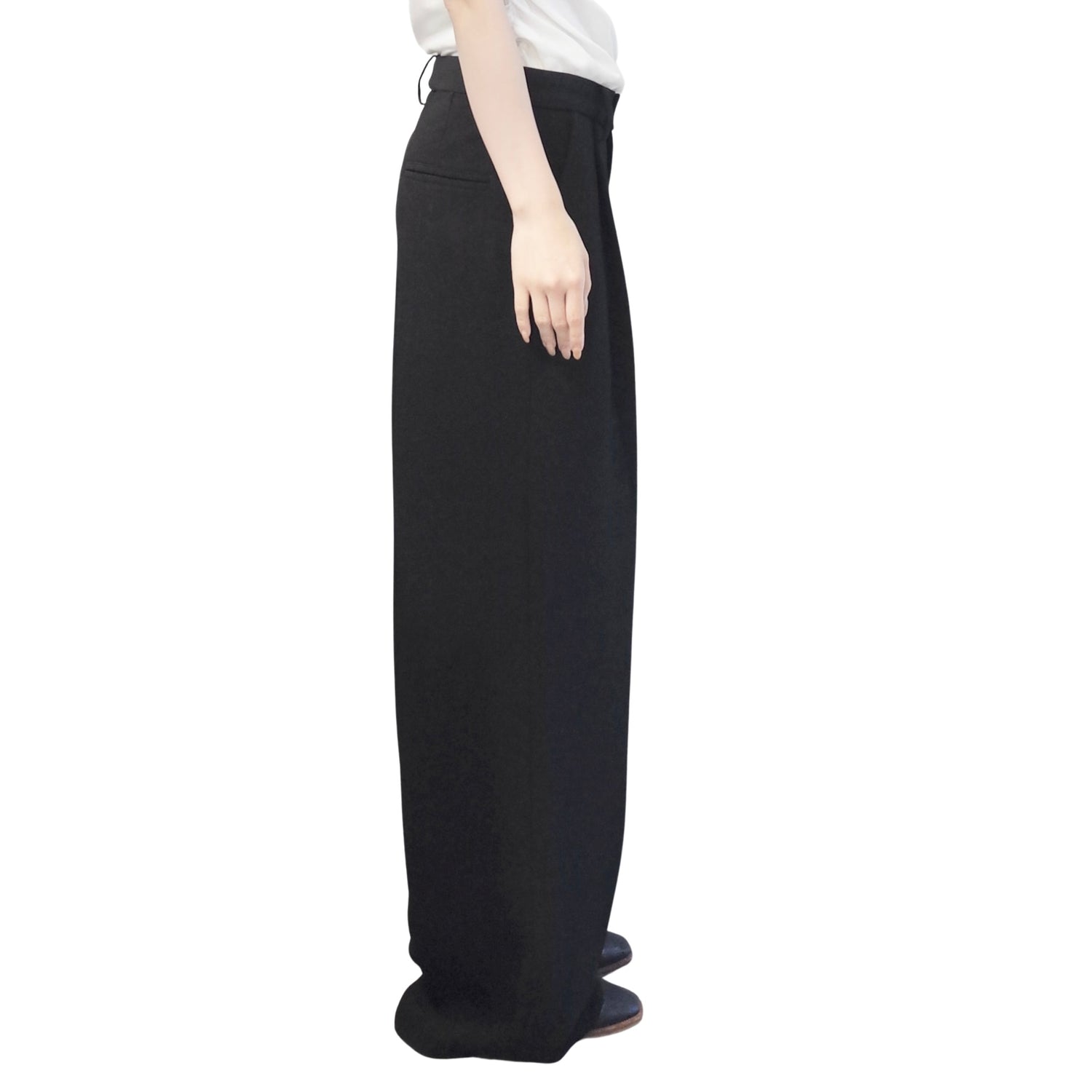 GEORGETTE WIDE LEG TROUSERS