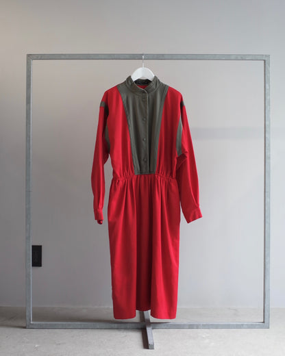 Used / TWO TONE ONE-PIECE