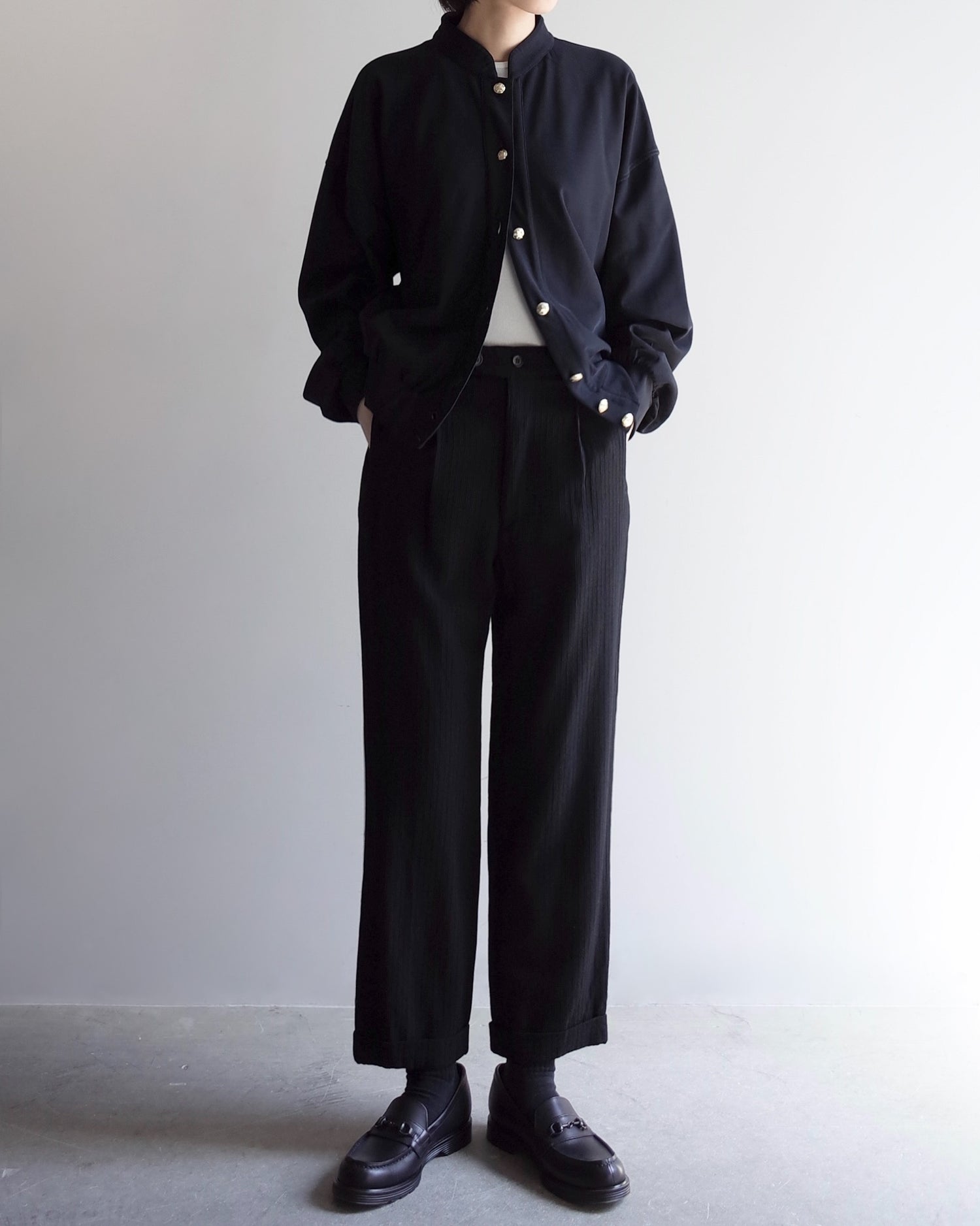 Used  / JAGUARED TAPERED PANTS