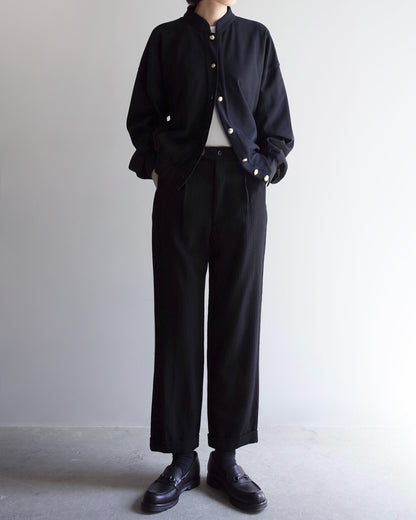 Used  / JAGUARED TAPERED PANTS