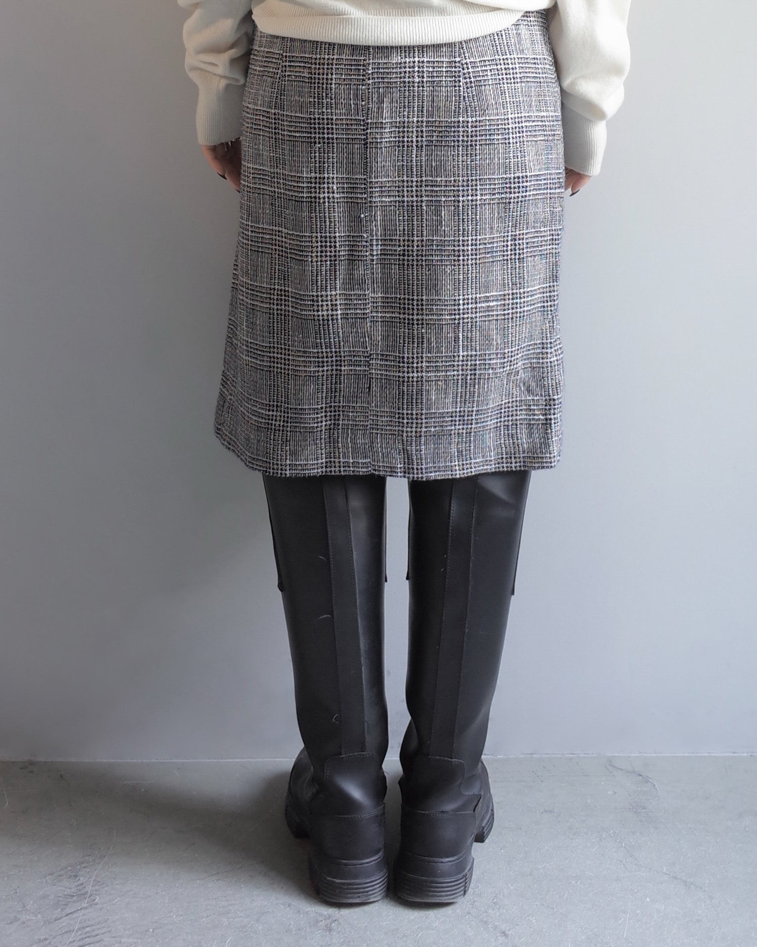 Used / CHECK SKIRT