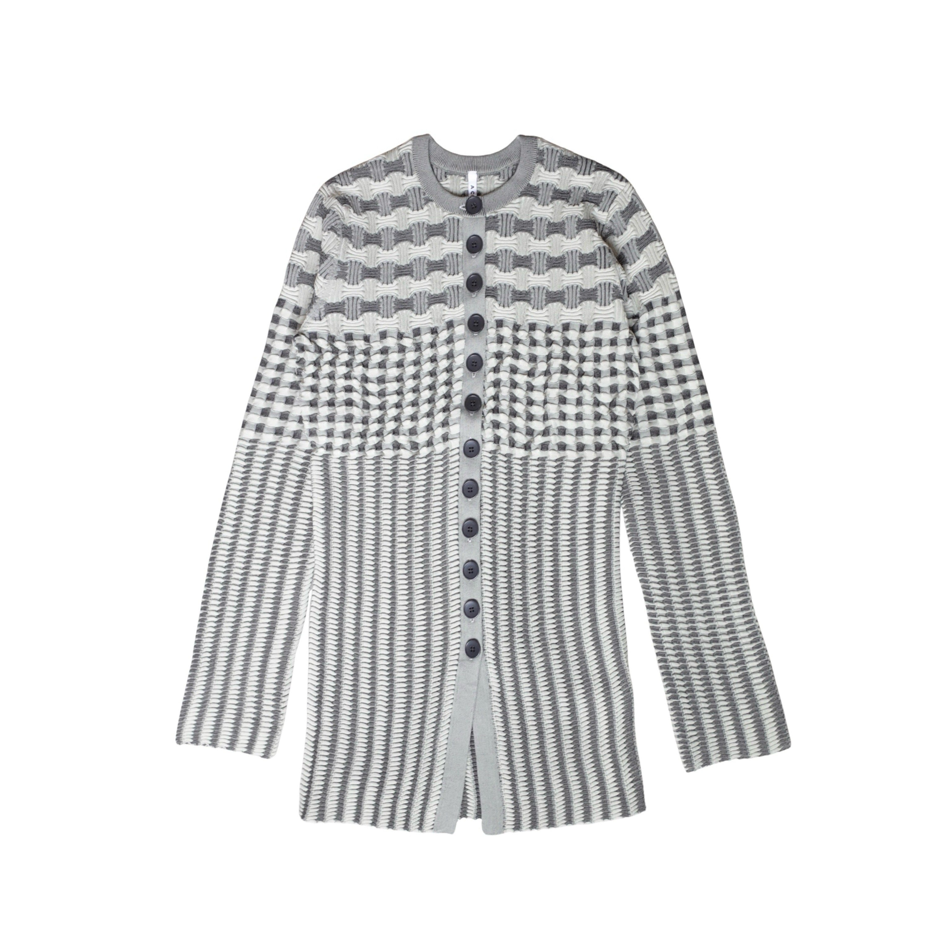 LINKS PATTERN CARDIGAN