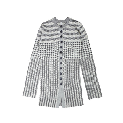 LINKS PATTERN CARDIGAN