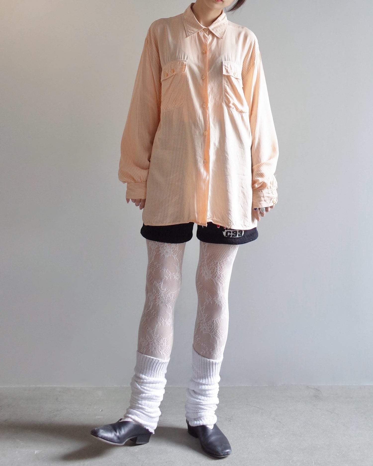Used / OVERSIZED STRIPE SHIRT