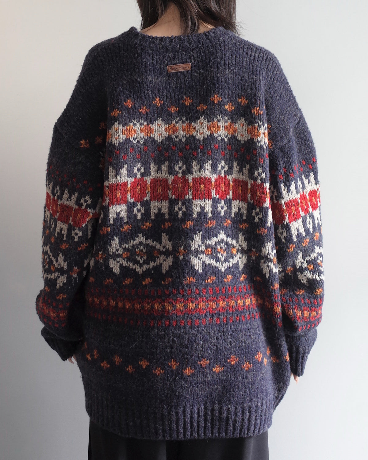 Used / NORDIC KNIT SWEATER